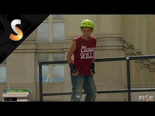 Yuma Baudoin - 2nd Final Roller Slopestyle - FISE World Montpellier 2014