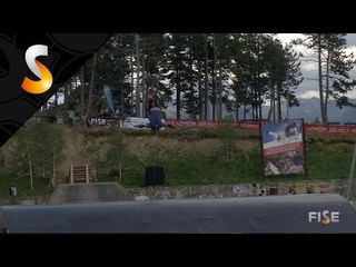 Antoine Bizet -1st Qualification MTB - FISE World Andorra 2014