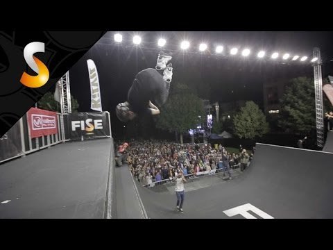 Julien CUDOT - 1st Final Roller Spine - FISE World Andorra 2014