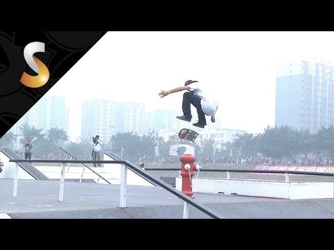 Julien Béchet - 1st Final Skate Pro- FISE World Chengdu-China 2014