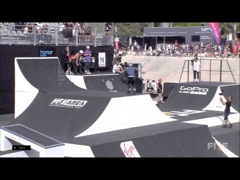 3rd Final Roller Park - Roman Abrate - FISE World Montpellier 2015