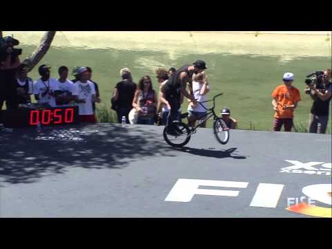 1st - Final BMX Flat - Alex JUMELIN - FISE World Montpellier 2015