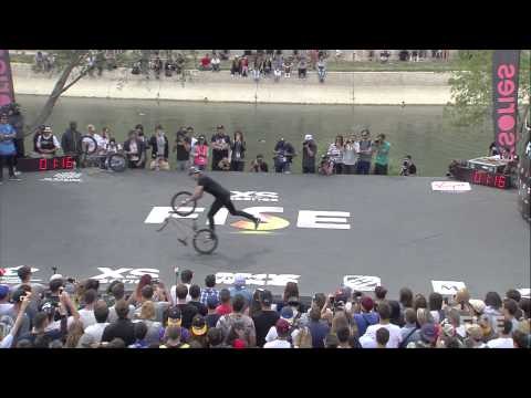1st Qualif BMX Flat - Matthias Dandois - FISE World Montpellier 2015