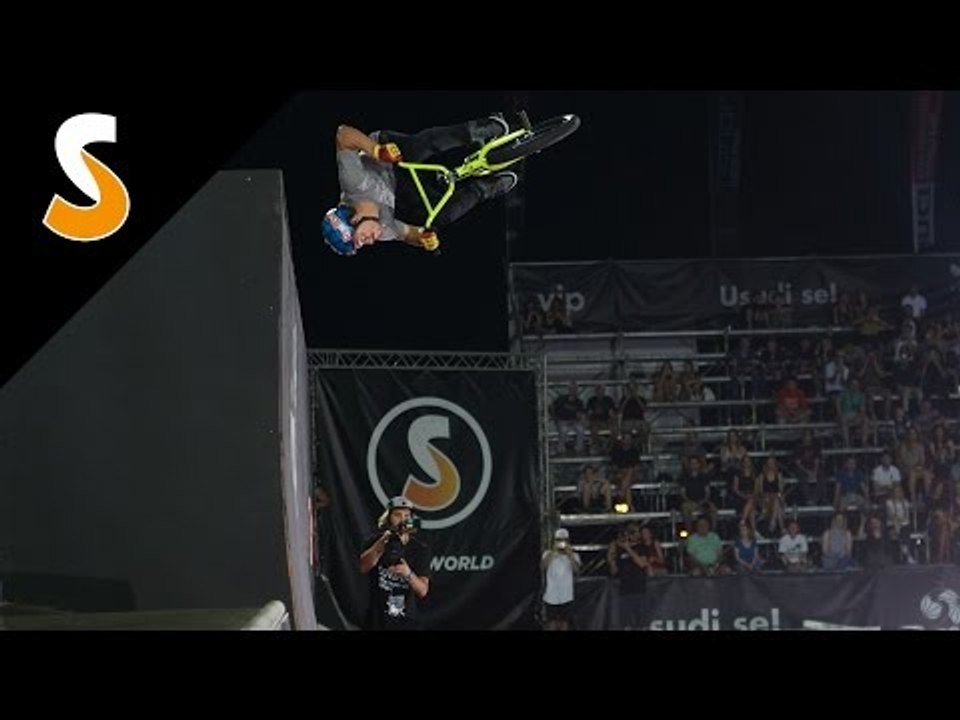 Sick trick : Drop flair by Kenneth Tencio - FISE World Croatia 2016