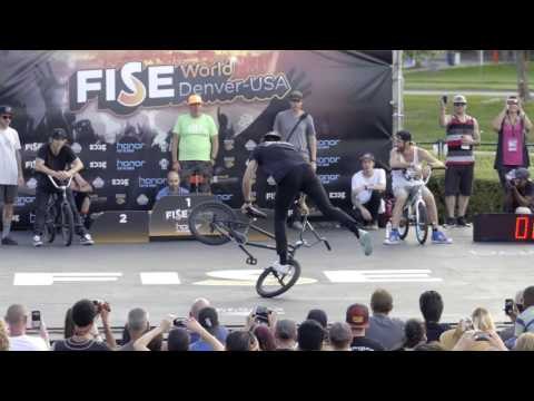 Matthias Dandois - 1st Final BMX FLAT - FISE World Denver 2016