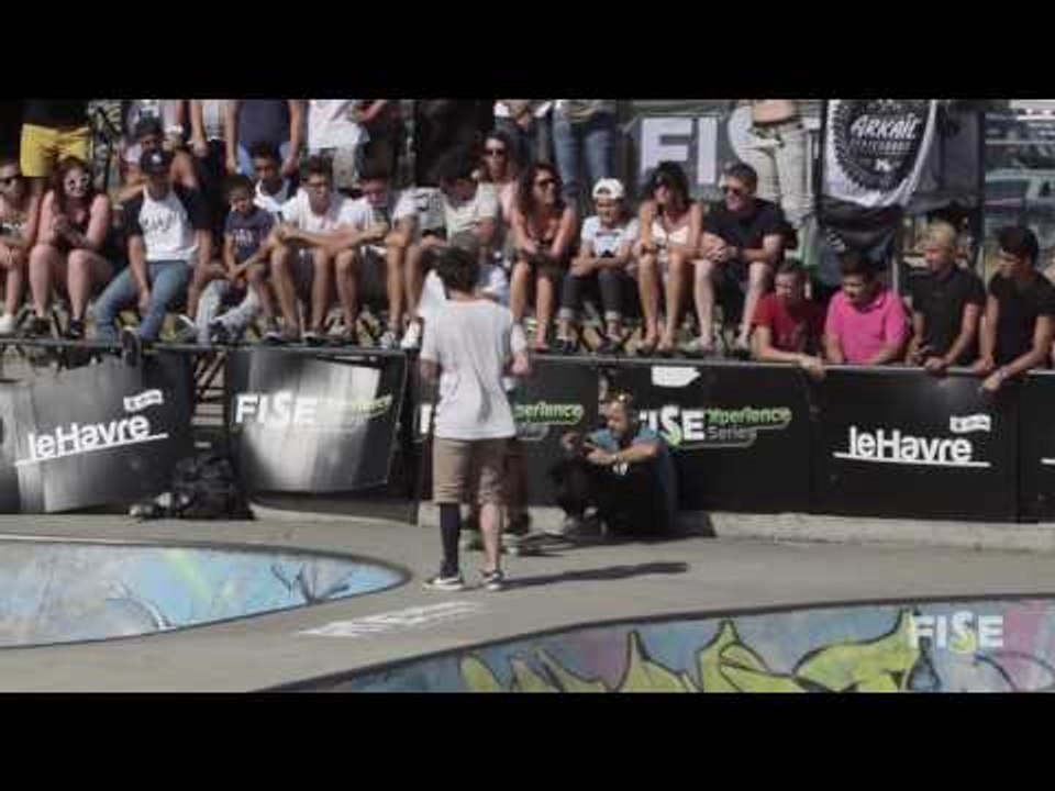 Joseph Garbaccio - 1st Final Skateboard Pro - FISE Xperience Le Havre 2016