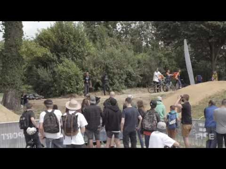 Kenneth Tancre - 1st Final BMX Dirt - FISE Xperience Reims 2016