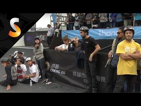 Julien CUDOT 1srt semi final ROLLER FISE World CHENGDU 2016