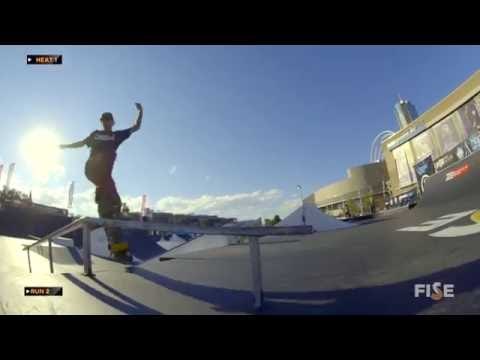 Greg Lutzka - 1st Semi Final Skateboard Pro - FISE World Denver 2016