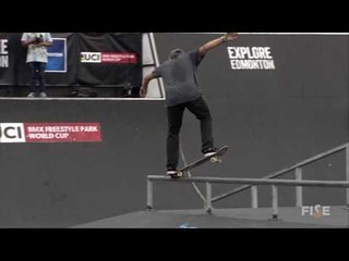 Joseph Garbaccio - 1st Semi Final SKATE - FISE World Edmonton 2016