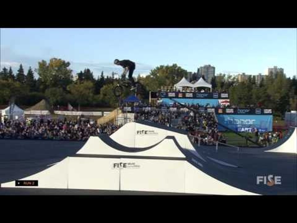 Brandon Loupos - 3rd Final UCI BMX Freestyle Park World Cup - FISE World Edmonton 2016