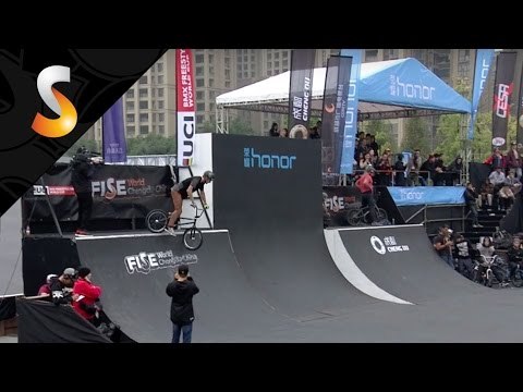 Colton Walker 3rd Final UCI BMX Freestyle World Cup FISE World Chengdu 2016