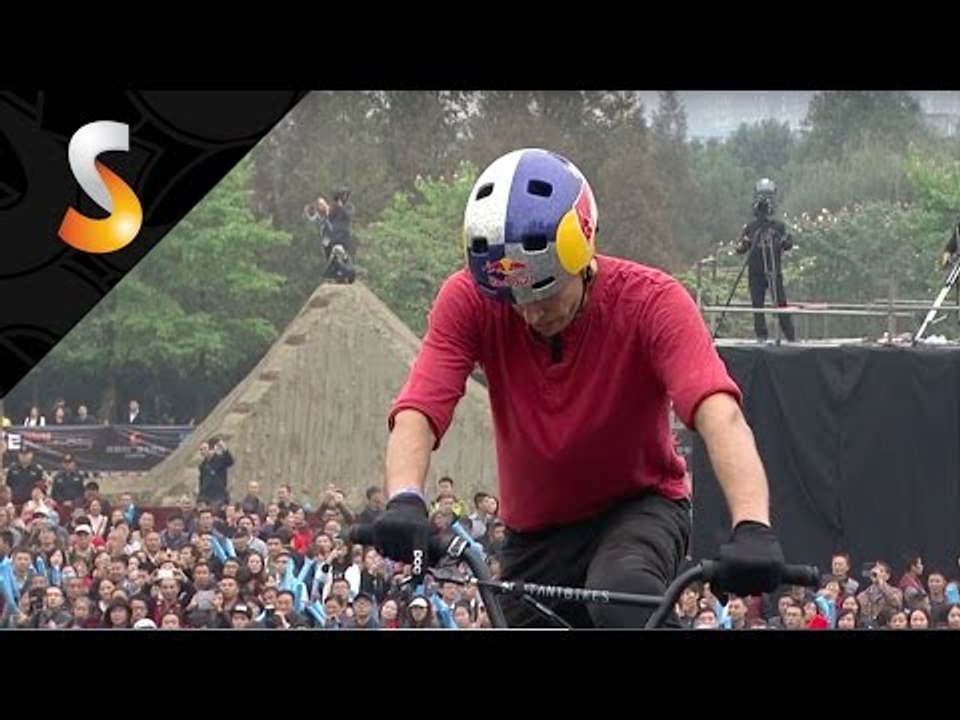 Daniel Dhers 2nd Final UCI BMX Freestyle Park World Cup FISE World Chengdu 2016