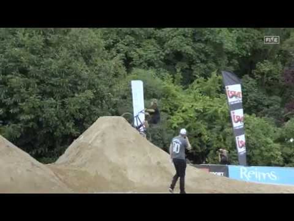 Andres Pardo - 1st Final BMX FREESTYLE DIRT - FISE Xperience Reims 2017