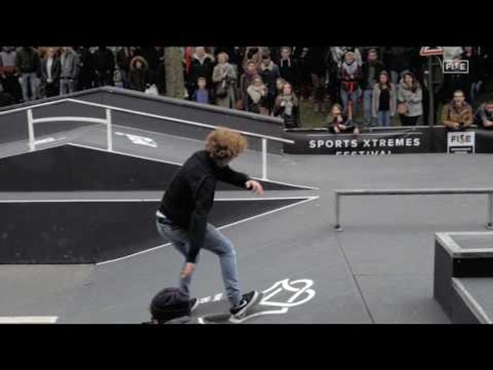 FISE AMIENS 2017 - 1st ADRIEN BULARD - SKATEBOARD PARK PRO