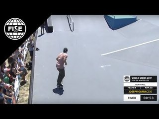 Joseph GARBACCIO 1st Semi Final Skate FISE Montpellier 2017
