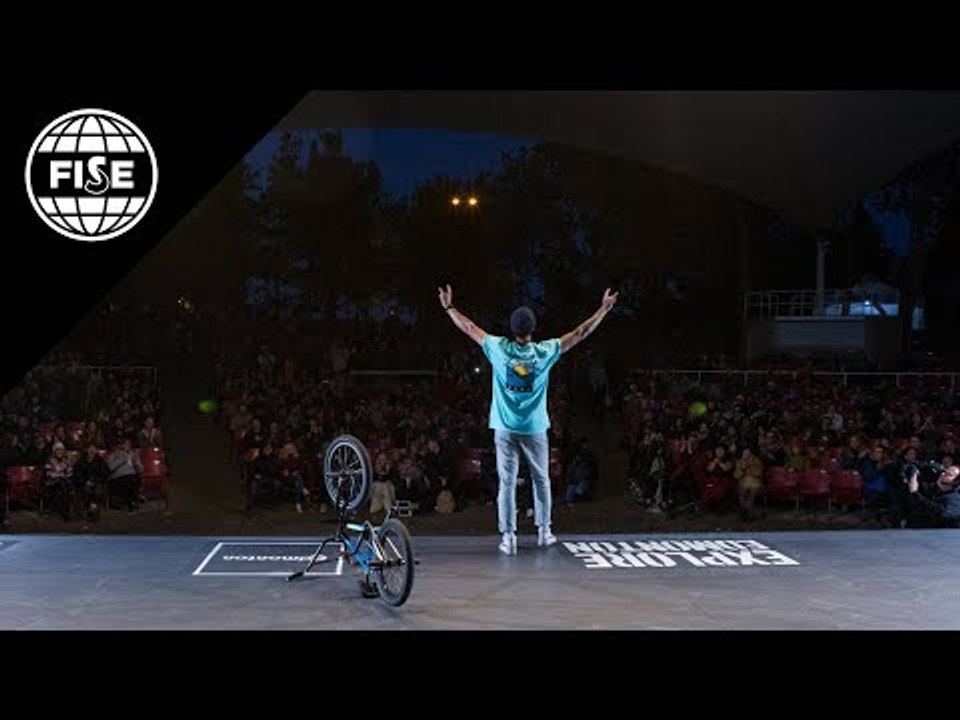 Matthias Dandois: 1st Semi Final BMX Flatland - FISE World Series Edmonton 2017