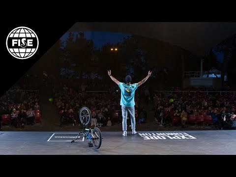 Matthias Dandois: 1st Semi Final BMX Flatland - FISE World Series Edmonton 2017