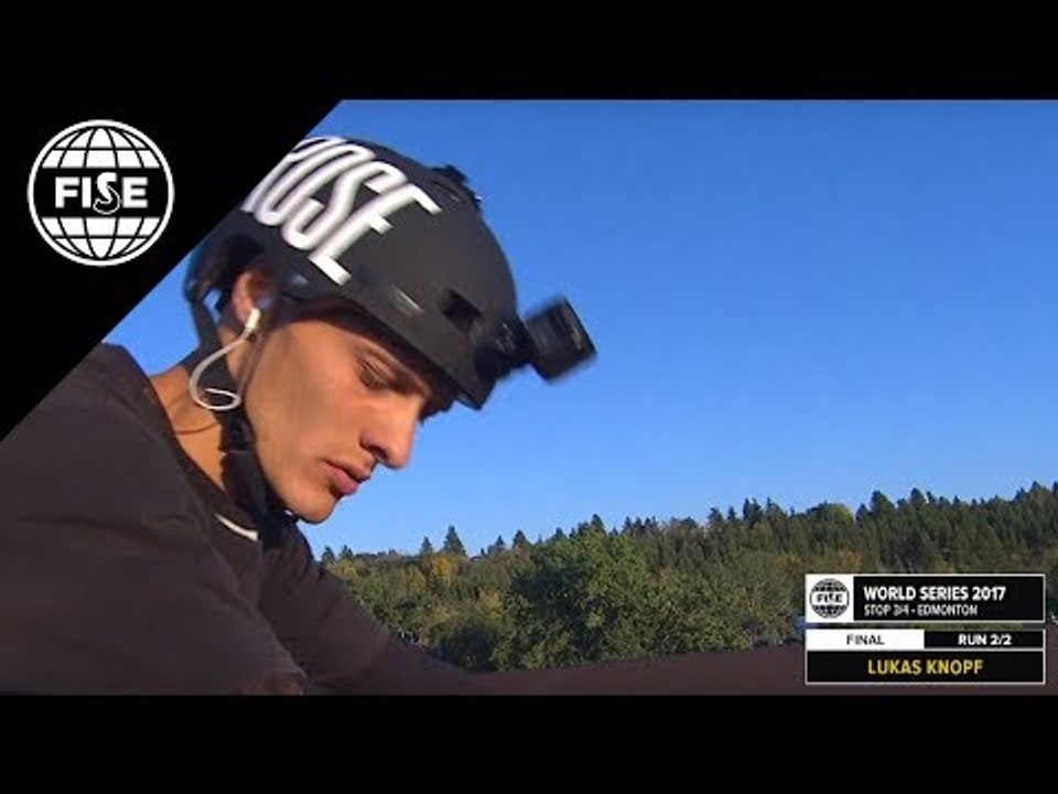 Lukas Knopf: 2nd Final MTB Slopestlye - FISE World Series Edmonton 2017