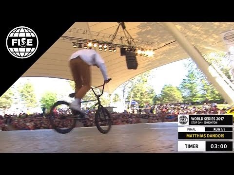 Matthias Dandois: 1st Final BMX Flatland - FISE World Series Edmonton 2017