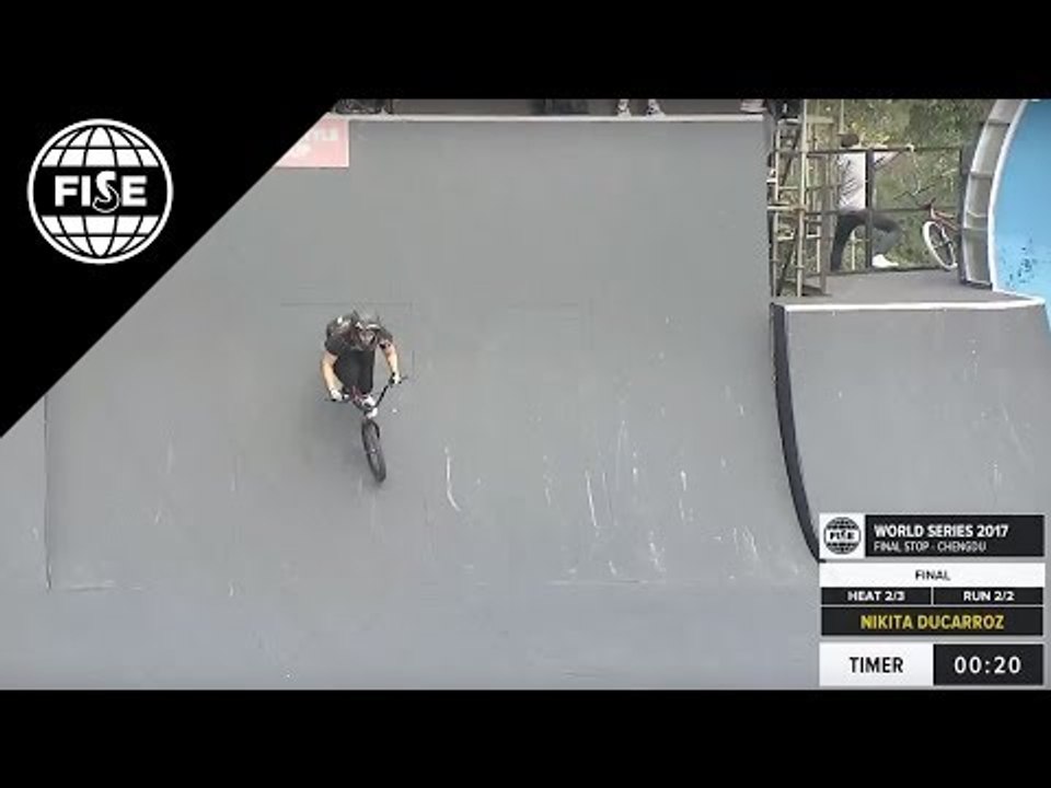 FISE CHENGDU 2017: UCI BMX Freestyle Park World Cup Women Final [REPLAY]