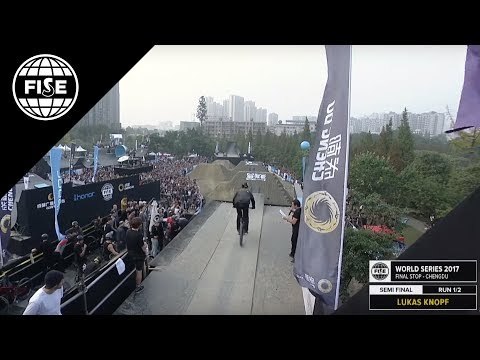 Lukas Knopf: 1st Semi Final MTB Slopestyle at FISE World Series Chengdu