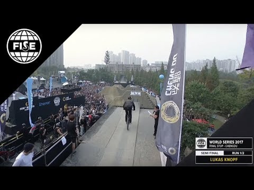 Lukas Knopf: 1st Semi Final MTB Slopestyle at  FISE World Series Chengdu
