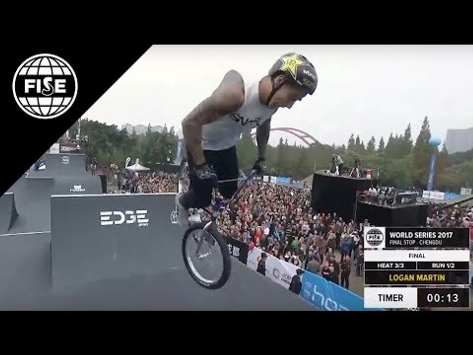 FISE CHENGDU 2017: UCI BMX Freestyle Park World Cup Men Final [REPLAY] -  video Dailymotion