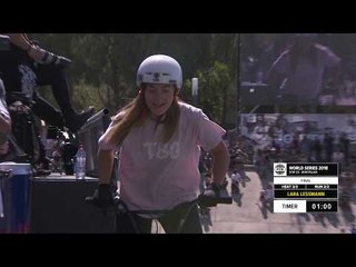 Lara Lessmann | 3rd Final UCI BMX Freestyle Women's World Cup -  FISE World Series Montpellier 2018