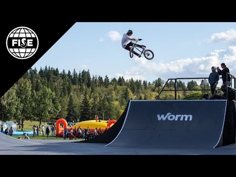FISE EDMONTON 2017: UCI BMX Freestyle Park World Cup Men Final - REPLAY