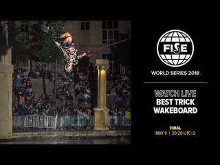FISE Montpellier 2018: Wakeboard Best Trick