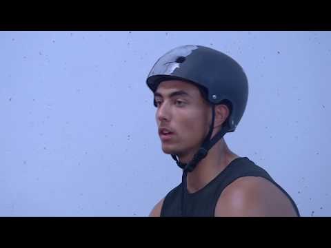 Kaine Mitchell wins the BMX Freestyle Park contest in Reims