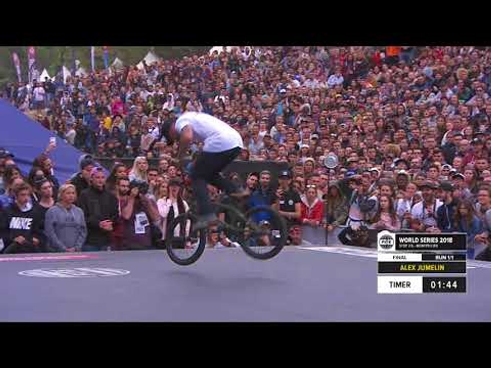 Alex Jumelin | 2nd Final UCI BMX Freestyle Flatland World Cup - FISE World series Montpellier 2018