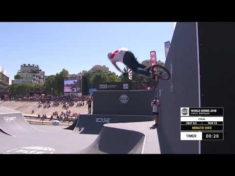 Minato Oike | 1st Final UCI BMX Freestyle Women's World Cup - FISE World Series Montpellier 2018