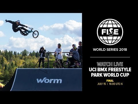 FWS EDMONTON 2018: UCI BMX Freestyle Park World Cup Men Final