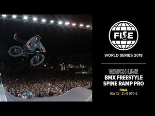 FWS MONTPELLIER 2018: BMX Freestyle Spine Ramp Pro