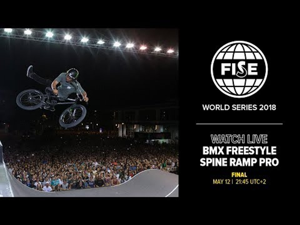 FWS MONTPELLIER 2018: BMX Freestyle Spine Ramp Pro