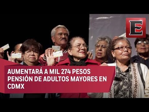 Gobierno CDMX aumentará pensión de adultos mayores