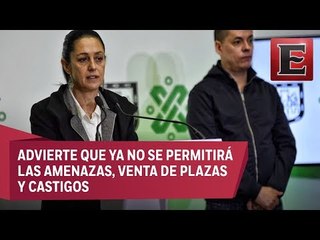 Sheinbaum promete acabar con la corrupción en Cuerpo de Bomberos