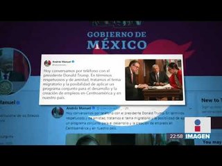 López Obrador habla por teléfono con Donald Trump | Noticias con Ciro