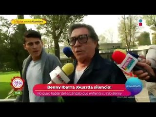 Papá de Benny Ibarra reacciona de la supuesta infidelidad de su hijo | Sale el Sol