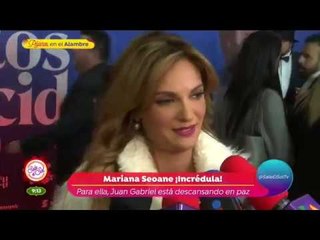 ¿Mariana Seoane espera el regreso del más allá de Juan Gabriel? | Sale el Sol