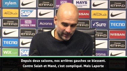 21e j. - Guardiola félicite Laporte : ''Il a tout donné à un poste qui n'est pas le sien''