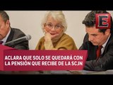 Sánchez Cordero donará salario a casa-hogar en Querétaro