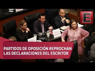 Debate en el Senado por ley que permite a Taibo II dirigir el Fondo de Cultura