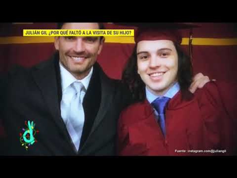 Julián Gil faltó a la visita con Matías por asistir a graduación de otro hijo | De Primera Mano