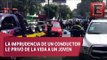 Automovilista arrolla y mata a motociclista en Azcapotzalco