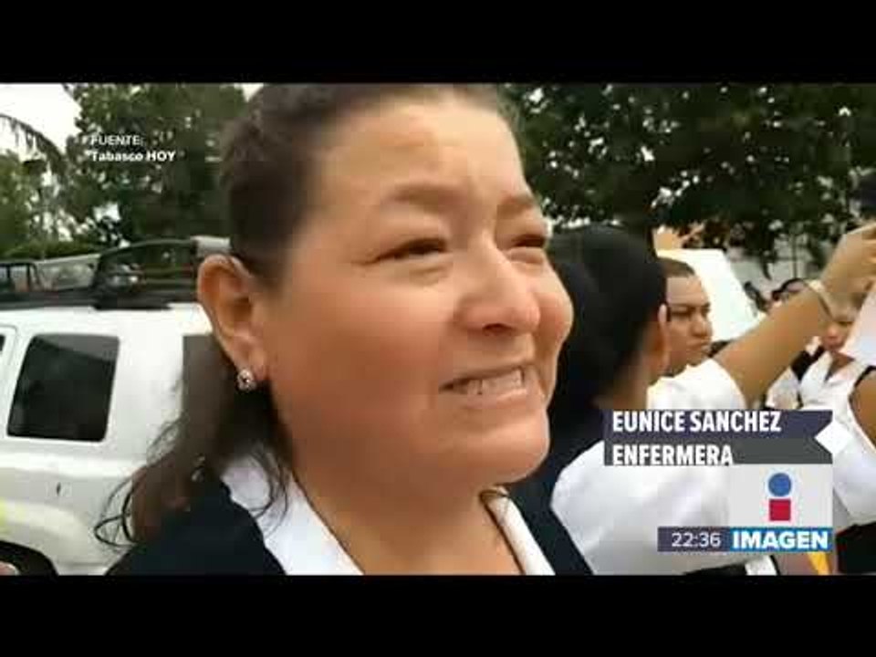 Esposa del gobernador de Tabasco fue retenida por trabajadores en un hospital | Noticias con Ciro