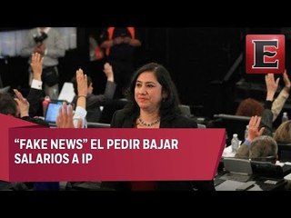 No pedí a la IP bajar sueldo a ejecutivos, son "fake news": Eréndira Sandoval