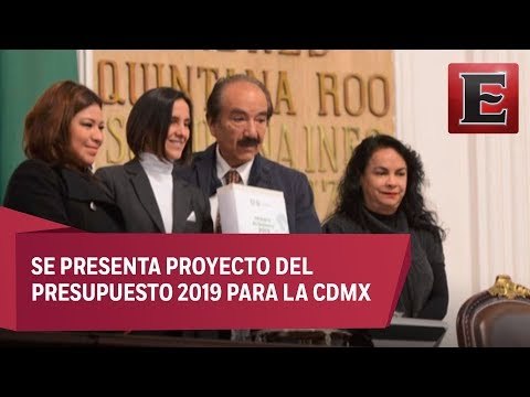 Secretaría de Finanzas entrega el Paquete Económico de Presupuesto 2019